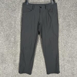 Lululemon Pants Men 34x28 Gray Athletic Golf Hiking Stretch Casual Travel Chino